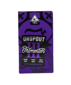 Dropout Trimester 3g Disposable – Grape Ape x Harle-Quin x Gary Satan