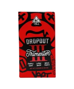 Dropout Trimester 3g Disposable – Purple Swish x Lambs Bread x Black Runtz